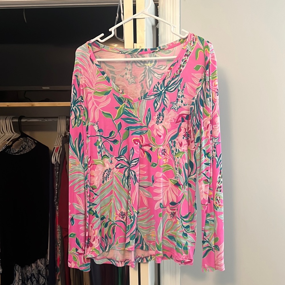 Medium Lilly Pulitzer PJ top